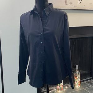 Black old navy button down